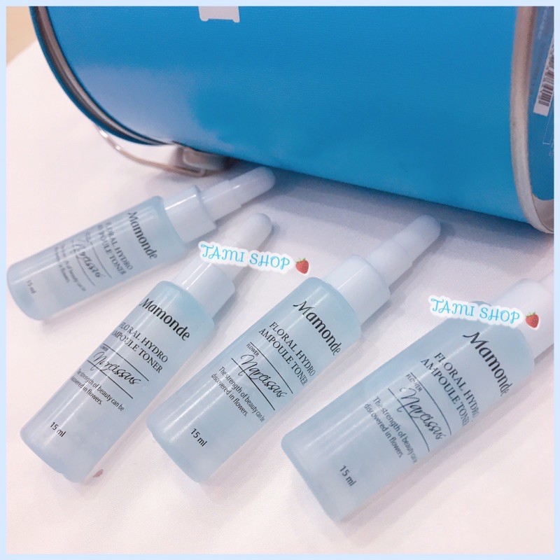 TINH CHẤT CẤP ẨM 2in1  MAMONDE FLORAL HYDRO AMPOULE TONER