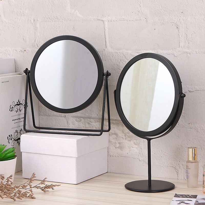 Gương Trang Điểm Để Bàn Có Thể Xoay Được Phong Cách Bắc Âu