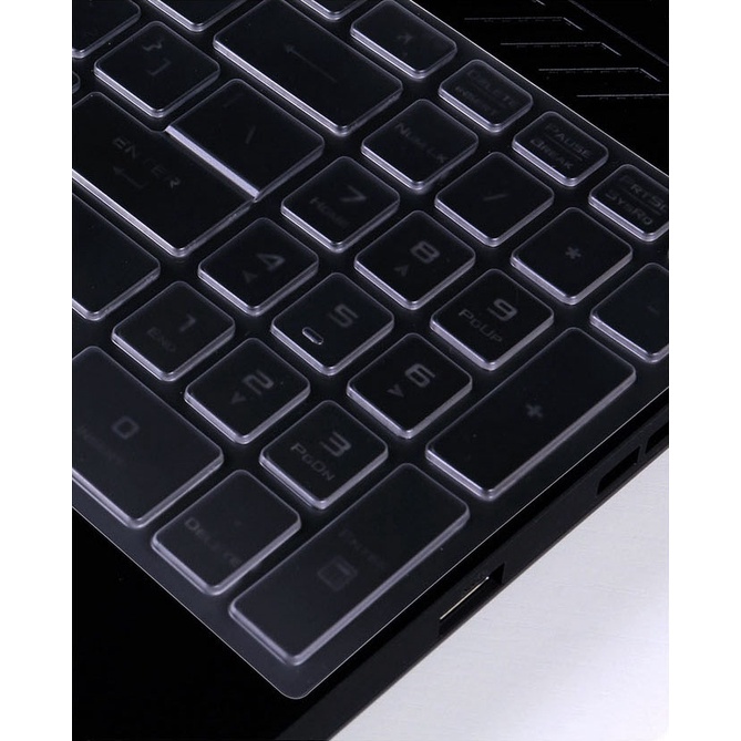 Miếng Phủ Bảo Vệ Bàn Phím Asus Tuf Dash Gaming A15 FA507 F15 FX517 Nhựa TPU Cao Cấp