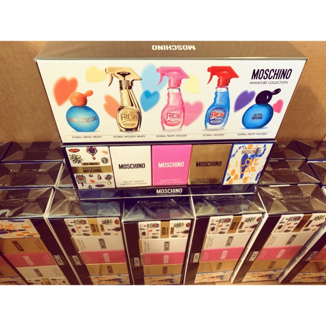 Set nước hoa mini Moschino 5 món💦💦💦
