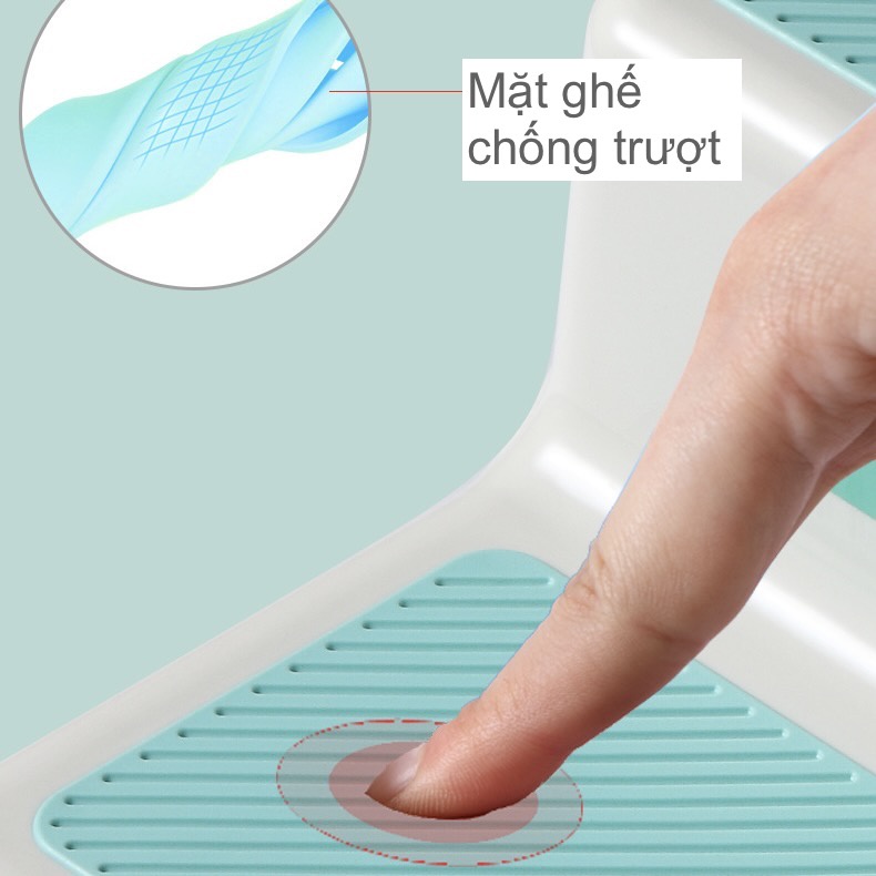 Ghế bậc thang chống trơn trượt cho bé - ghế tự lập cho bé - Ghế bậc thang trẻ em