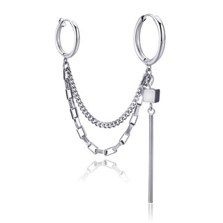 Khuyên tai độc đáo nam nữ phối giữa không cần xỏ lỗ và có lỗ