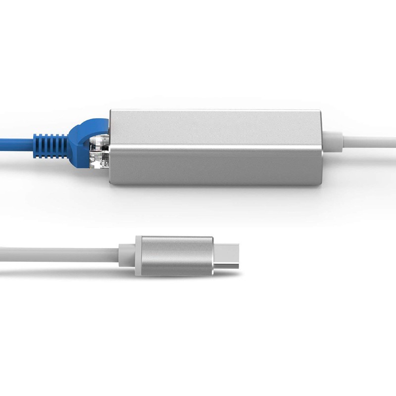 Usb C To Rj45 Usb 3.1 Type-C/Thunderbolt 3 To Rj45 Gigabit Ethernet Lan Network Adapter For 2017 Macbook Macbook Pro Imac