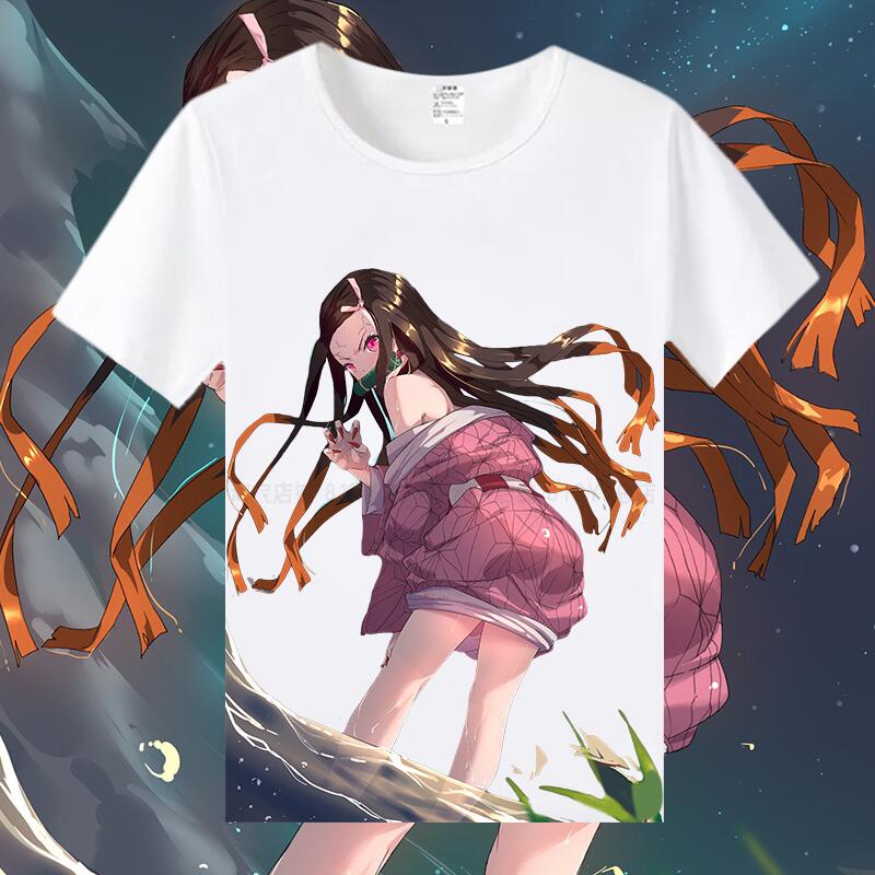 ÁO phông ngắn tay UNISEX in hình Anime Ghost Slayer 5