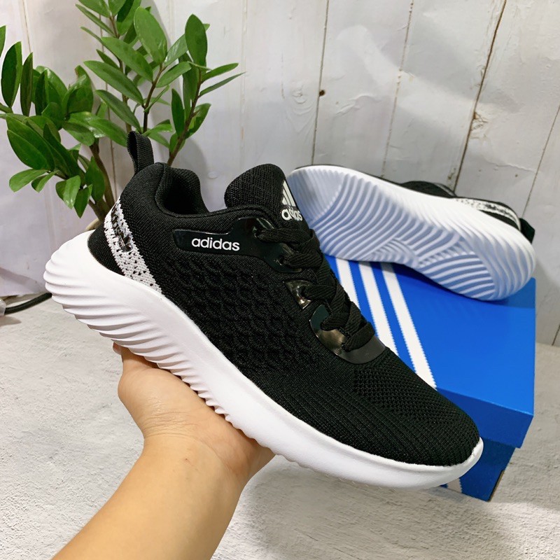 Giày nam thể thao đen nhẹ êm bền - Chuẩn 554