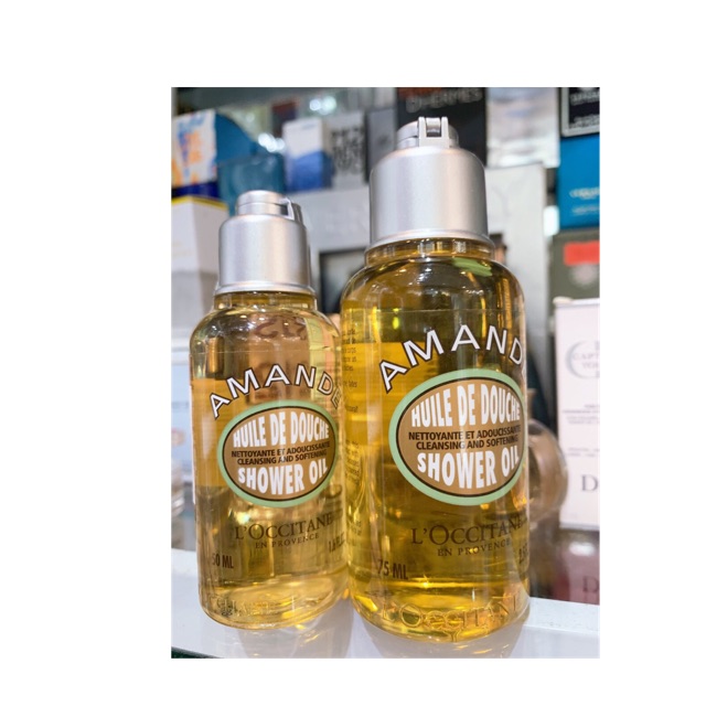 Dầu tắm hạnh nhân L’occitane Amande Shower Oil 50ml/75ml