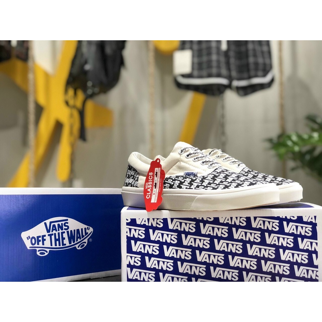 [LiNoShop] GIÀY VANS FOG FEAR OF GOD LÓT GÓT DA - GIÀY VANS CHỮ [Cao cấp][full size] [HàngThật][GiáThật][Video+ẢnhThật]