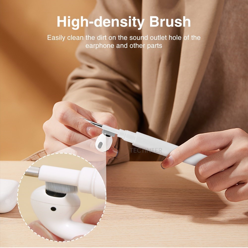 Bộ Dụng Cụ Vệ Sinh Tai Nghe Bluetooth Airpods Pro 1 2 Huawei Samsung MI