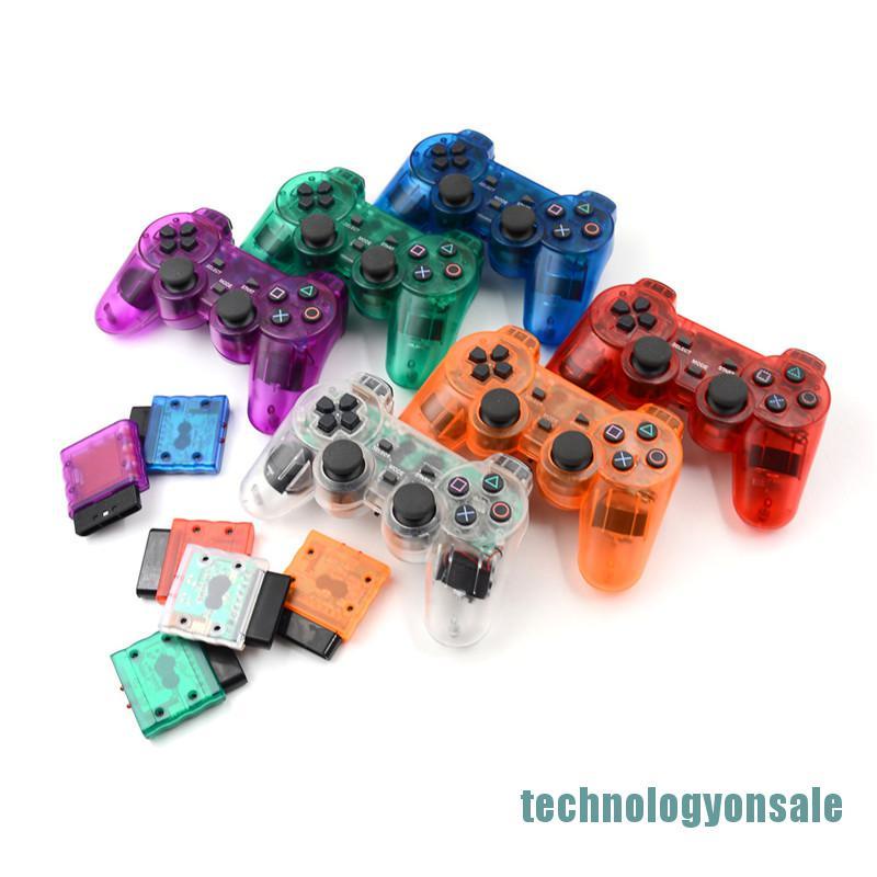 1 Set Tay Cầm Chơi Game Không Dây 2.4ghz Cho Ps2 | BigBuy360 - bigbuy360.vn