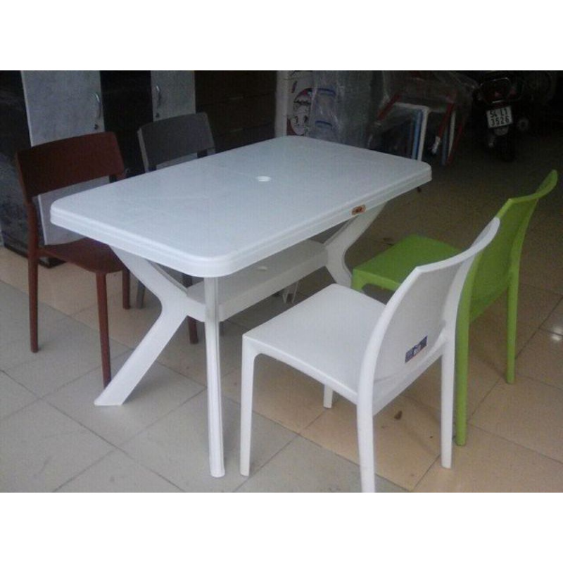 Bàn chữ nhật cao Song Long