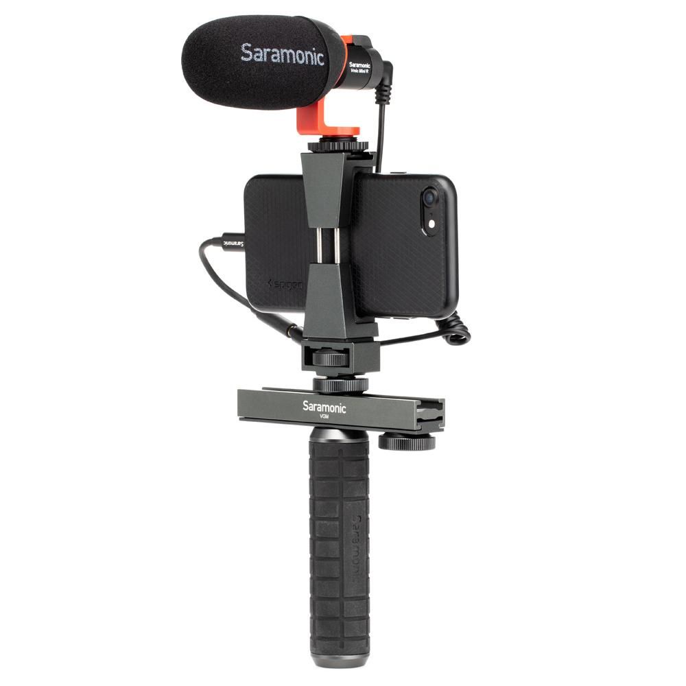Bộ Thiết Bị Thu Âm Saramonic VGM - Hỗ Trợ Quay Video Ổn Định Trên Điện Thoại &amp; Máy Ảnh - Bảo Hành Chính Hãng 24 Tháng