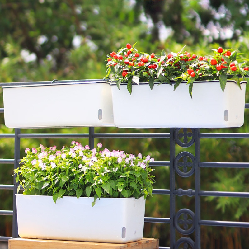 Chậu nhựa trồng cây Oliz A207. Chậu trồng cây tự dưỡng, có chức năng tự hút nước cho cây