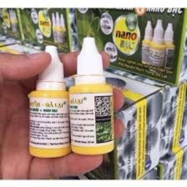 Dung dịch sát khuẩn nano bạc Hùng Nguyễn cho hoa lan lọ 20ml