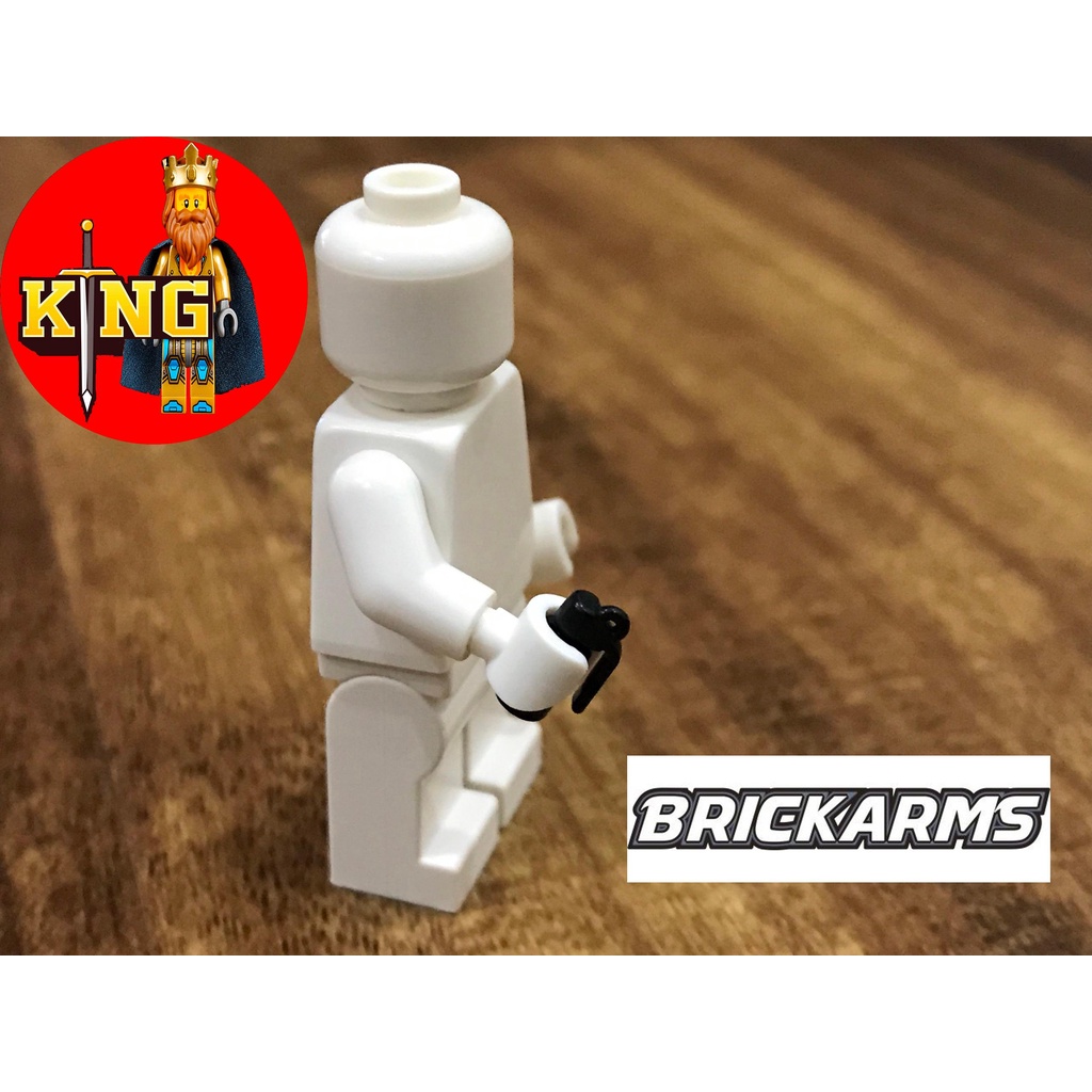 BrickArms® M84 Stun Grenade Black Phụ kiện đồ chơi LEGO