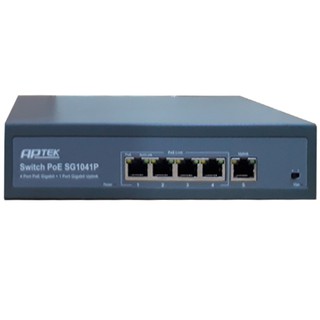 Switch 4 Cổng POE Gigabit APTEK SG1041P