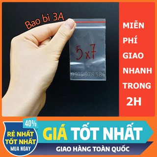 combo 20 túi zip viền đỏ 5*7 (là loại dày dặn, không phải loại mỏng) [RẺ NHẤT, FREESHIP, SẴN KHO]
