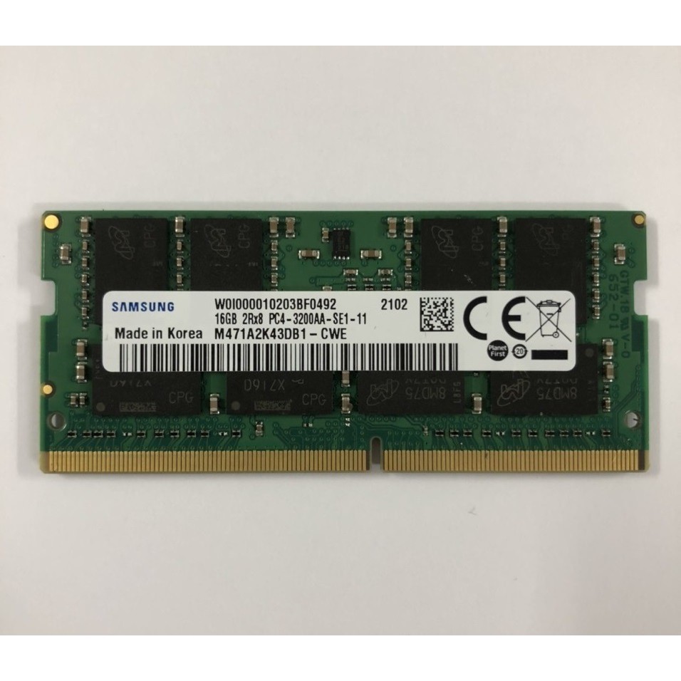 Ram Samsung DDR4 16GB 3200MHz M471A2K43DB1-CWE Mới chính hãng - Bảo hành 36 tháng