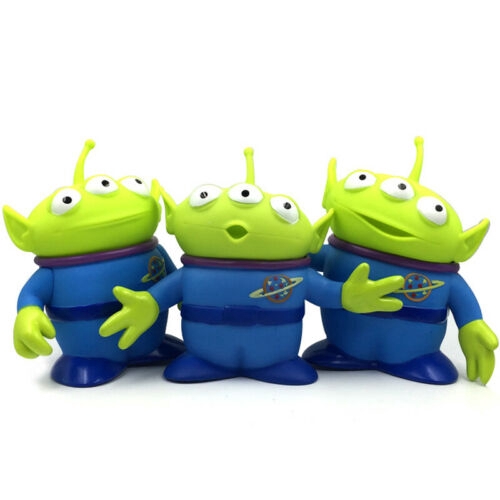 Mô hình trưng bày nhân vật hoạt hình Toy Story Alien dễ thương 3 kiểu dáng cao 6inch đẹp mắt