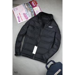 [HÀNG XỊN - GIÁ SALE] Áo khoác nam không mũ cổ cao chần bông Xuất Hàn: nhẹ ấm