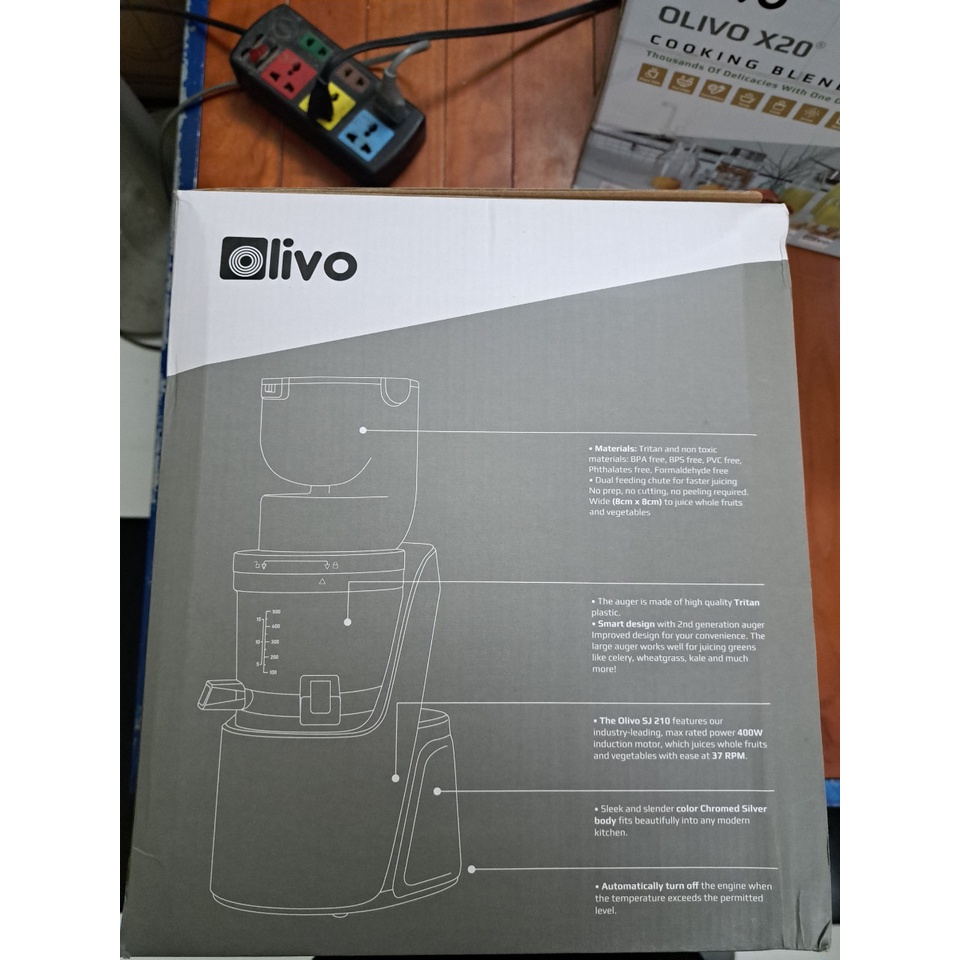 Máy ép chậm Olivo