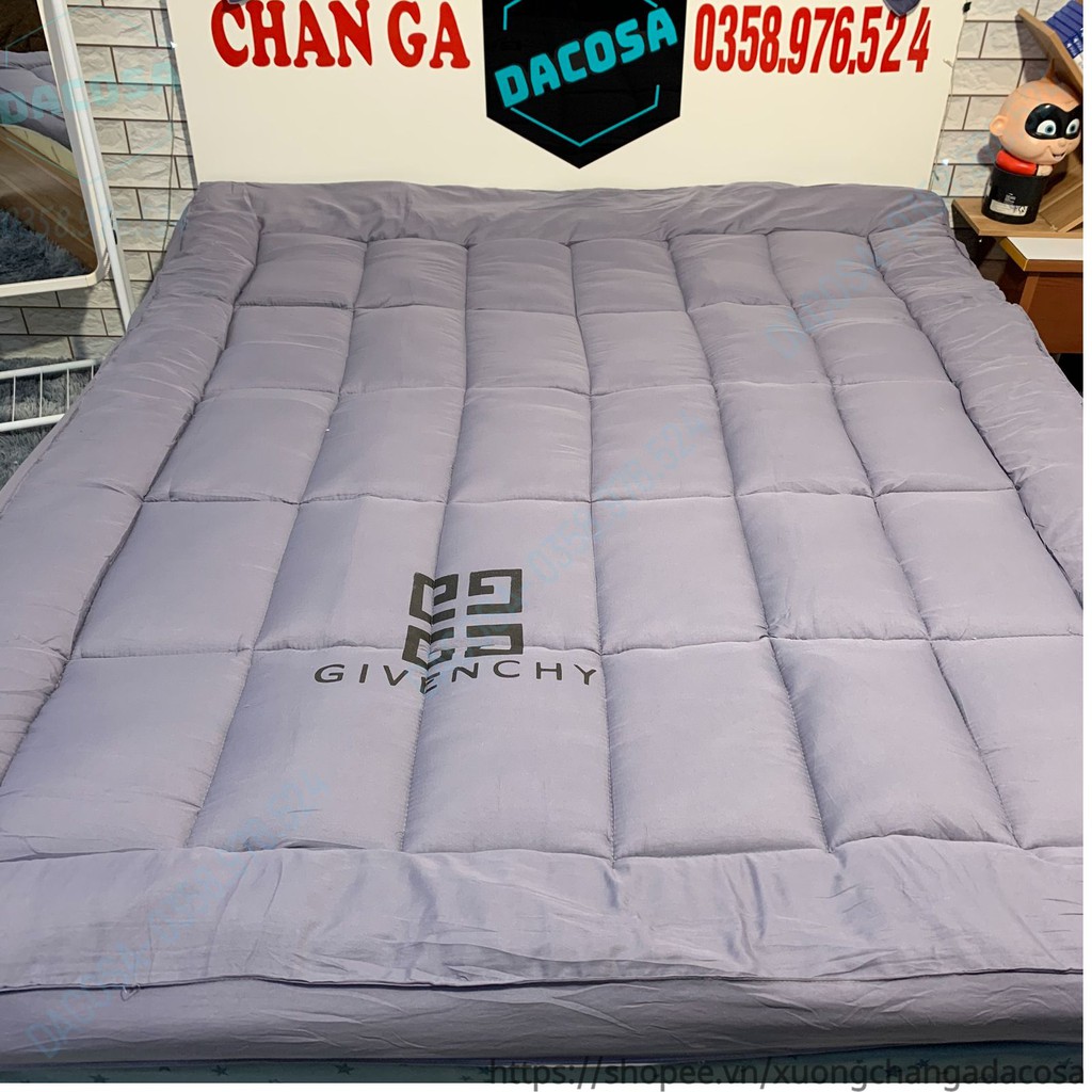 Topper Nệm ⚡Dày 8CM⚡ Tấm Topper Tiện Nghi Cao Cấp Gấp Gọn Gàng Khi Không Sử Dụng