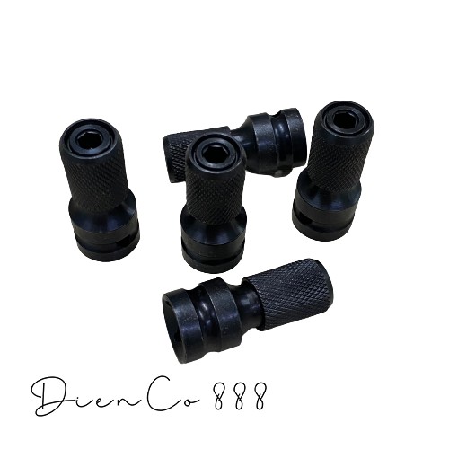 Đầu gián tiếp - Đầu chuyển Bulong 1/2 thành đầu gắn mũi lục giác 6.35mm (Có bán combo số lượng)