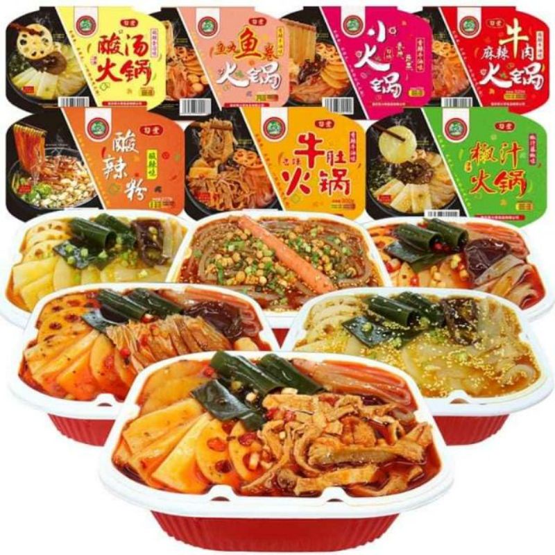 [XẢ HÀNG] THANH LÝ LẨU TỰ SÔI / CƠM TỰ SÔI BỊ MÓP HỘP - Lùn Con Food
