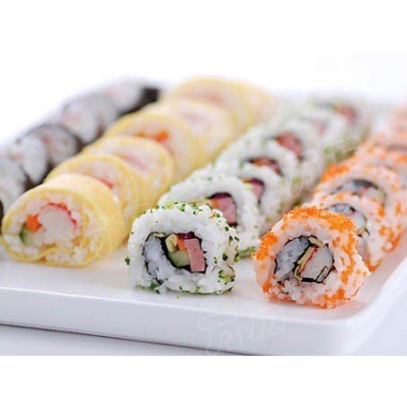 Bộ dụng cụ làm sushi hình tròn Dragon Vạn Lợi hàng loại tốt khuôn sushi