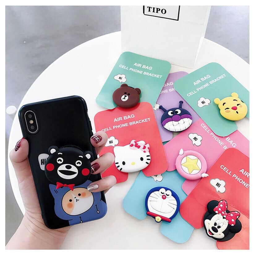 PoP hình thú Silicon - Giá đỡ điện thoại cầm tay