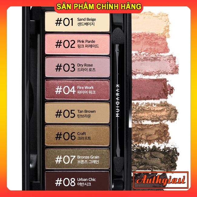 [CHÍNH HÃNG] Bảng phấn mắt Karadium Glam Modern Shadow Palette 8 màu | BigBuy360 - bigbuy360.vn
