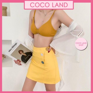 Áo bra tăm thắt nơ 9932 - bra nơ chéo tăm to mẫu mới