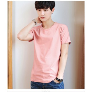 Áo Thun Trơn Hồng Tôm Size S - Size 3XL