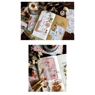 Thẻ travel note - retro bill