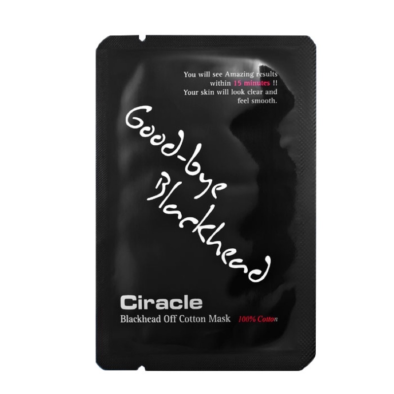 Miếng Đẩy Mụn Đầu Đen Ciracle Goodbye Blackhead