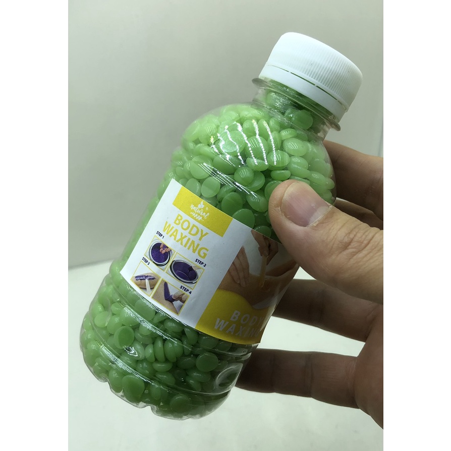 Wax lông nóng hạt đậu Ray HŨ 180gr chuyên dùng cho spa, hiệu quả và an toàn