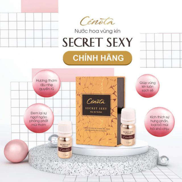 Nước Hoa Vùng Kín Cenota Secret Sexy làm hồng và Se Khít vùng Kín | BigBuy360 - bigbuy360.vn