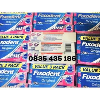 Keo dán hàm giả fixodent