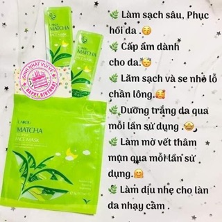 Mặt nạ matcha laiku