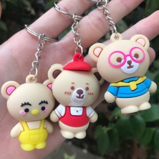 MÓC KHOÁ GẤU DẺO