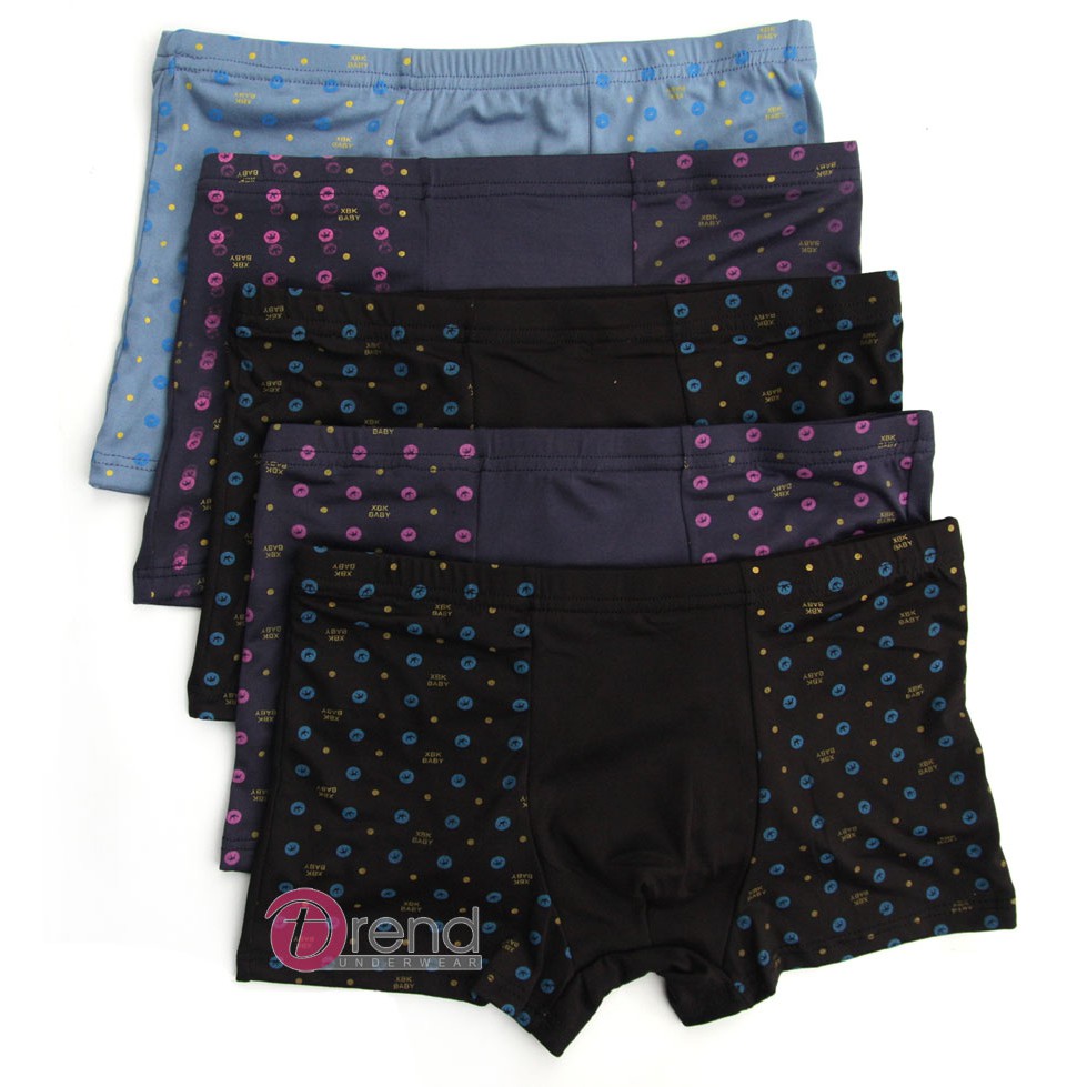 Combo 5 quần boxer nam co giãn 4 chiều
