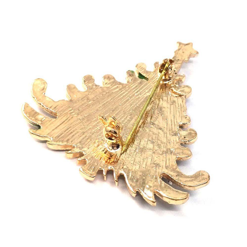 QQMALL Trâm Cài Áo Hình Ông Già Noel Đính Đá Nhiều Màu Sang Trọng