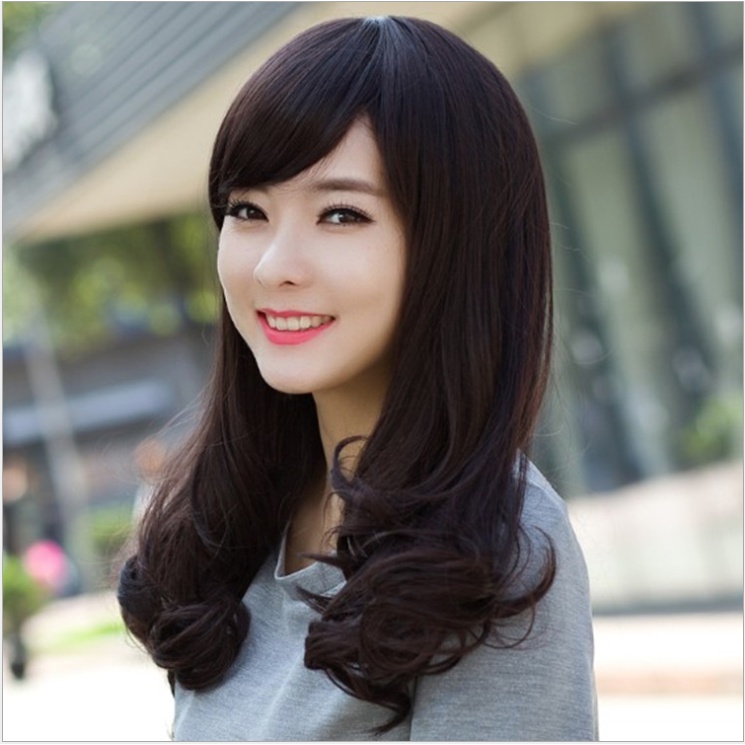 💗TẶNG LƯỚI💗Tóc giả nguyên đầu cao cấp Hàn Quốc, Tóc giả đẹp cả đầu -TG50