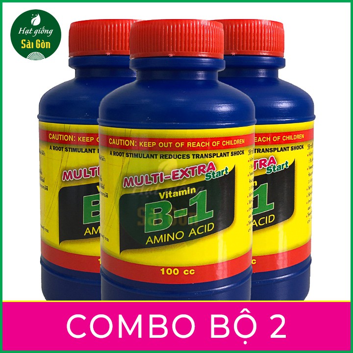 Phân bón lá cao cấp vitamin B1 Start của Growmore Thái Lan 2 CHAI