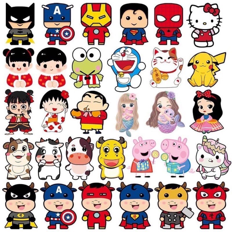 Lì xì chibi nhiều mẫu HOT 2021