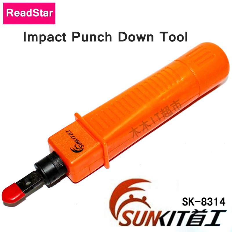 Tool nhấn mạng chính hãng Sunkit SK-8314 - Dao nhấn dây cáp mạng