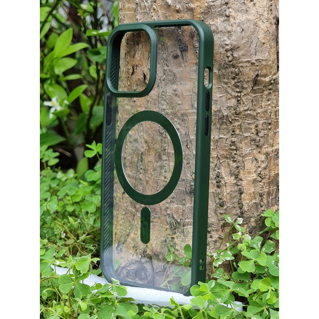 Ốp lưng MAGSAFE XM viền màu dành cho IP 13/ 13 Pro/ 13 Promax