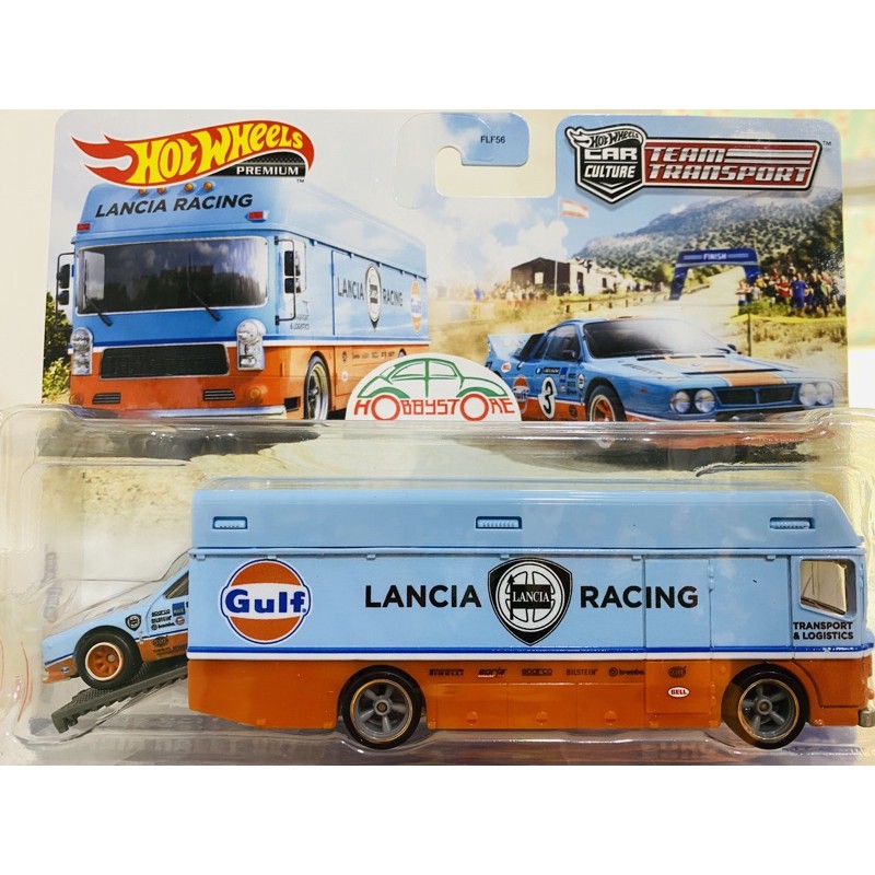 Hobby Store xe mô hình Hot Wheels Team Transport Lancia Gulf