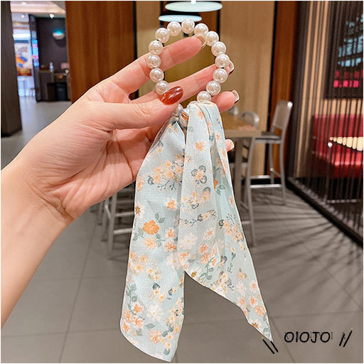 Dây Buộc Tóc Đính Hoa Và Bướm Thời Trang Hàn Quốc Cho Nữ