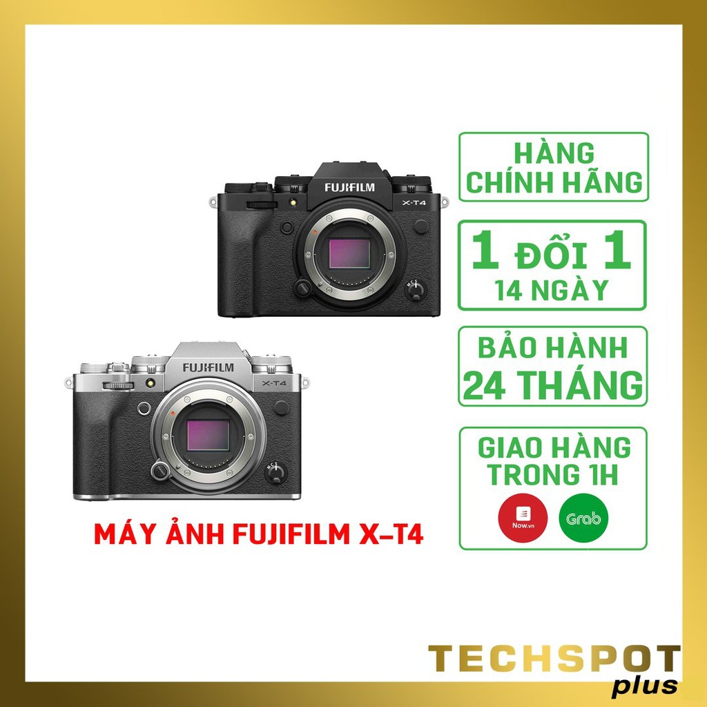 Máy ảnh Fujifilm X-T4 | Chính hãng FUJIFILM Việt Nam