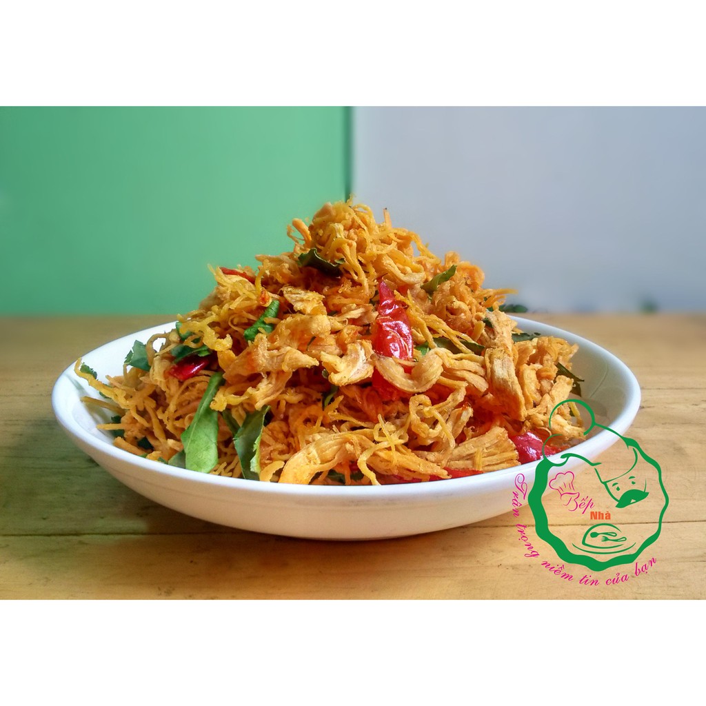 1kg Khô Gà Lá Chanh (Đóng hũ) | BigBuy360 - bigbuy360.vn